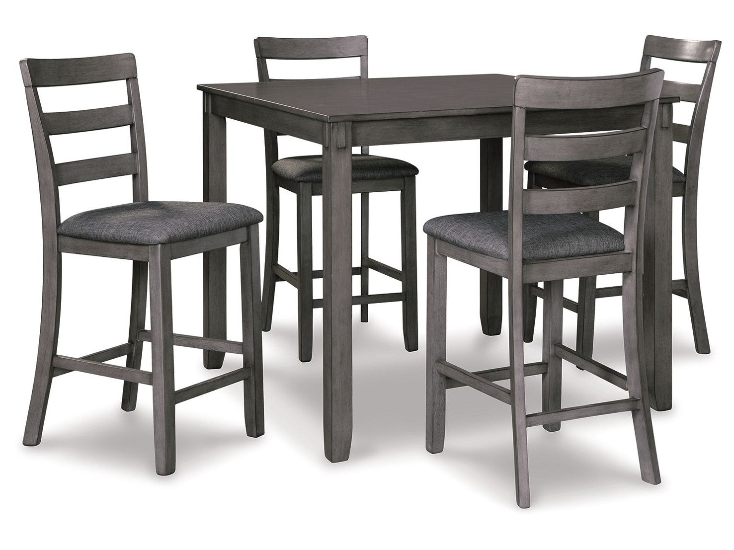 Bridson - Square Counter TBL Set (Set of 5) - Gray