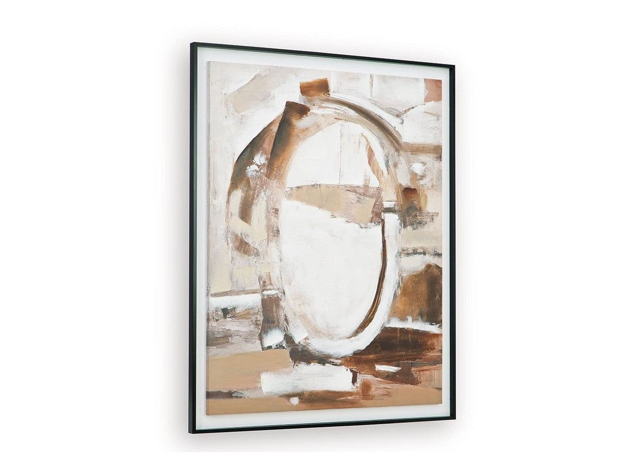 Bradlow - Wall Art - Brown / White / Black
