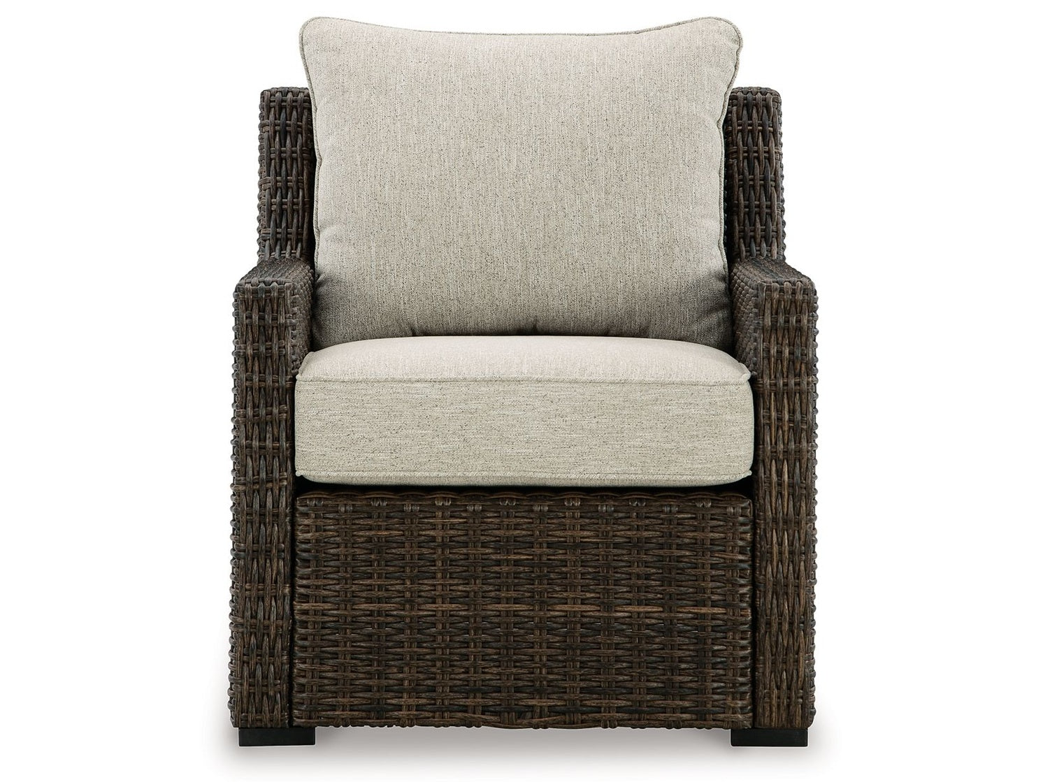 Brook Ranch - Lounge Chair With Cushion - Brown