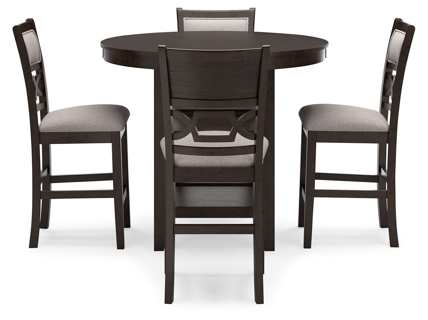 Langwest - Dining Room Counter Table Set (Set of 5) - Brown