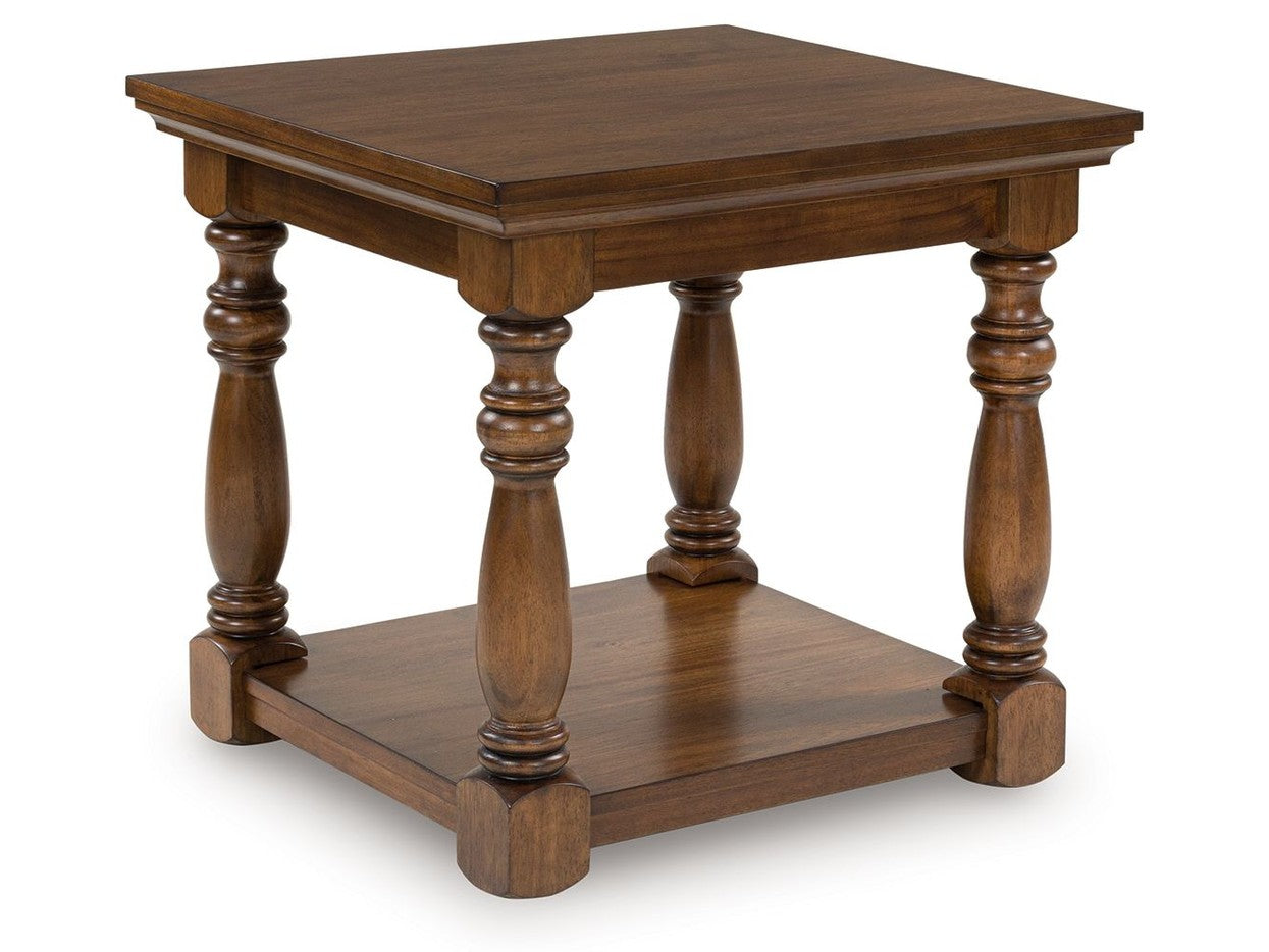 Sturlayne - Rectangular End Table - Brown