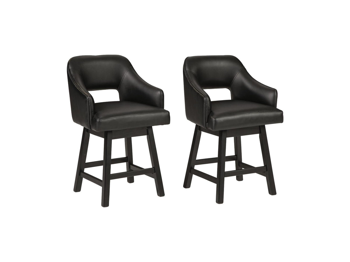 Tallenger - Upholstered Swivel Barstool (Set of 2)