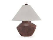 Honsworth - Poly Table Lamp - Antique Brown