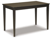 Kimonte - Rectangular Dining Room Table - Dark Brown