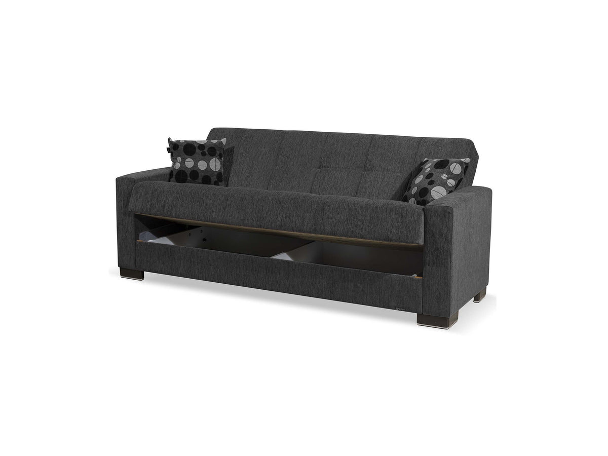 Ottomanson Armada - Upholstered Convertible Sofabed With Storage - Chenille