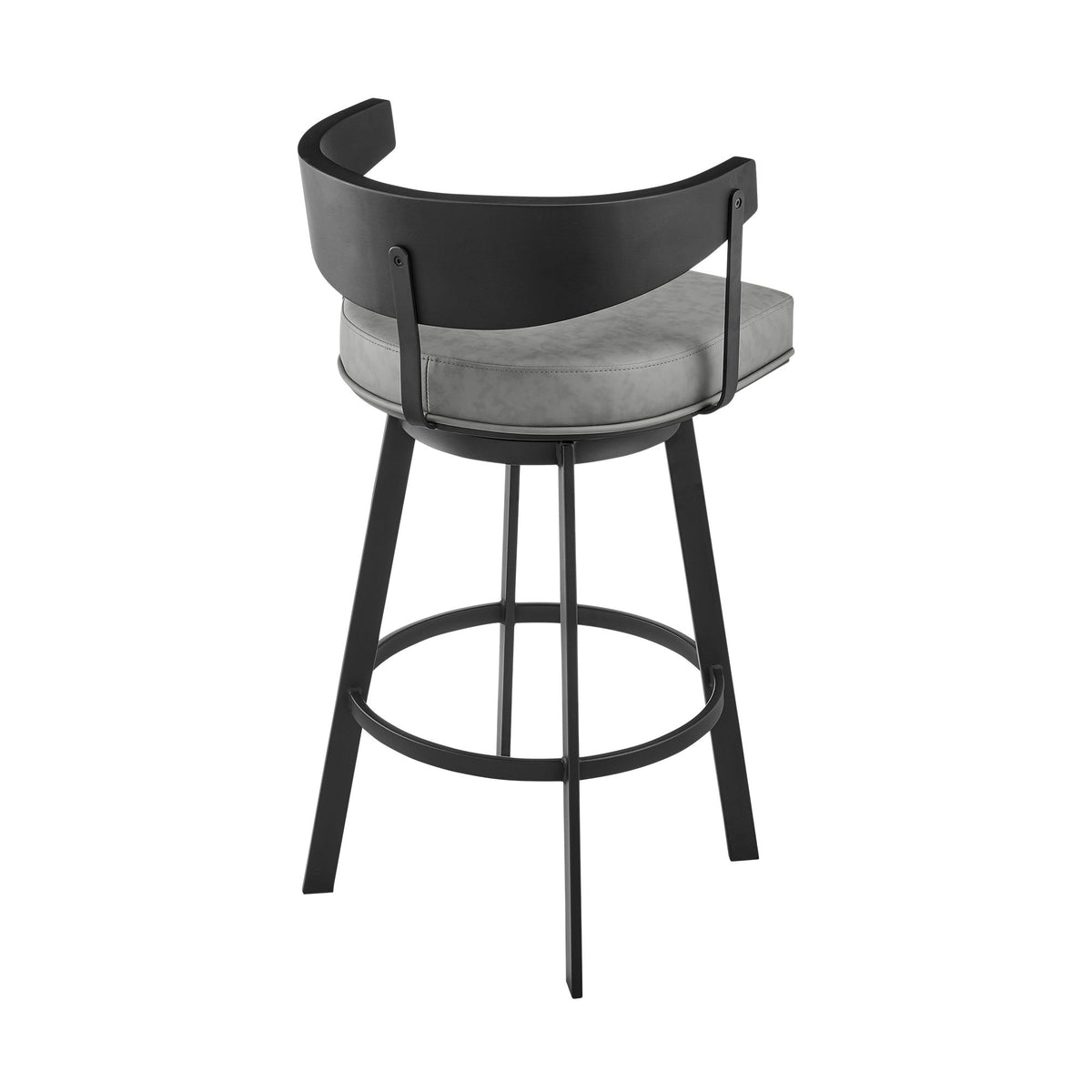 Lacey - Swivel Counter Stool - Black
