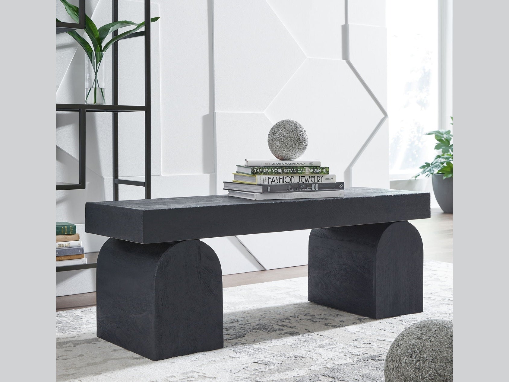 HoLGrove - Accent Bench - Black