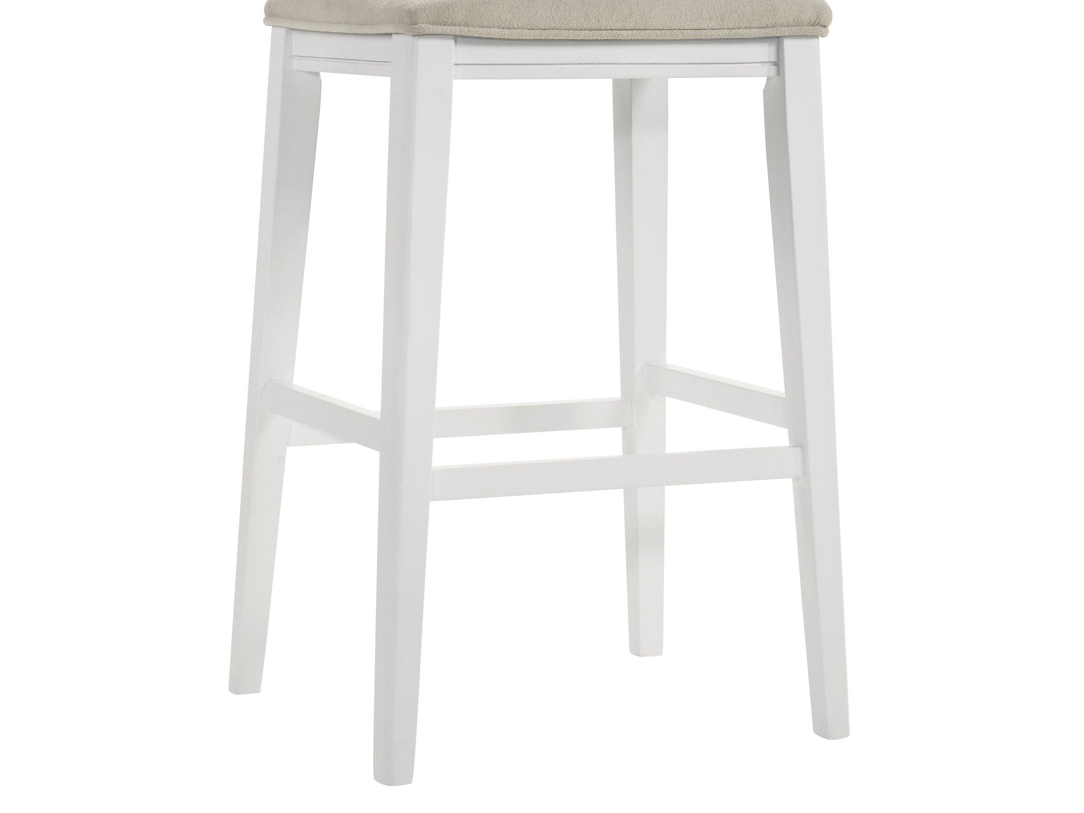 Jane - Contemporary Transitional Wood Bar Height Kitchen Bar Stool