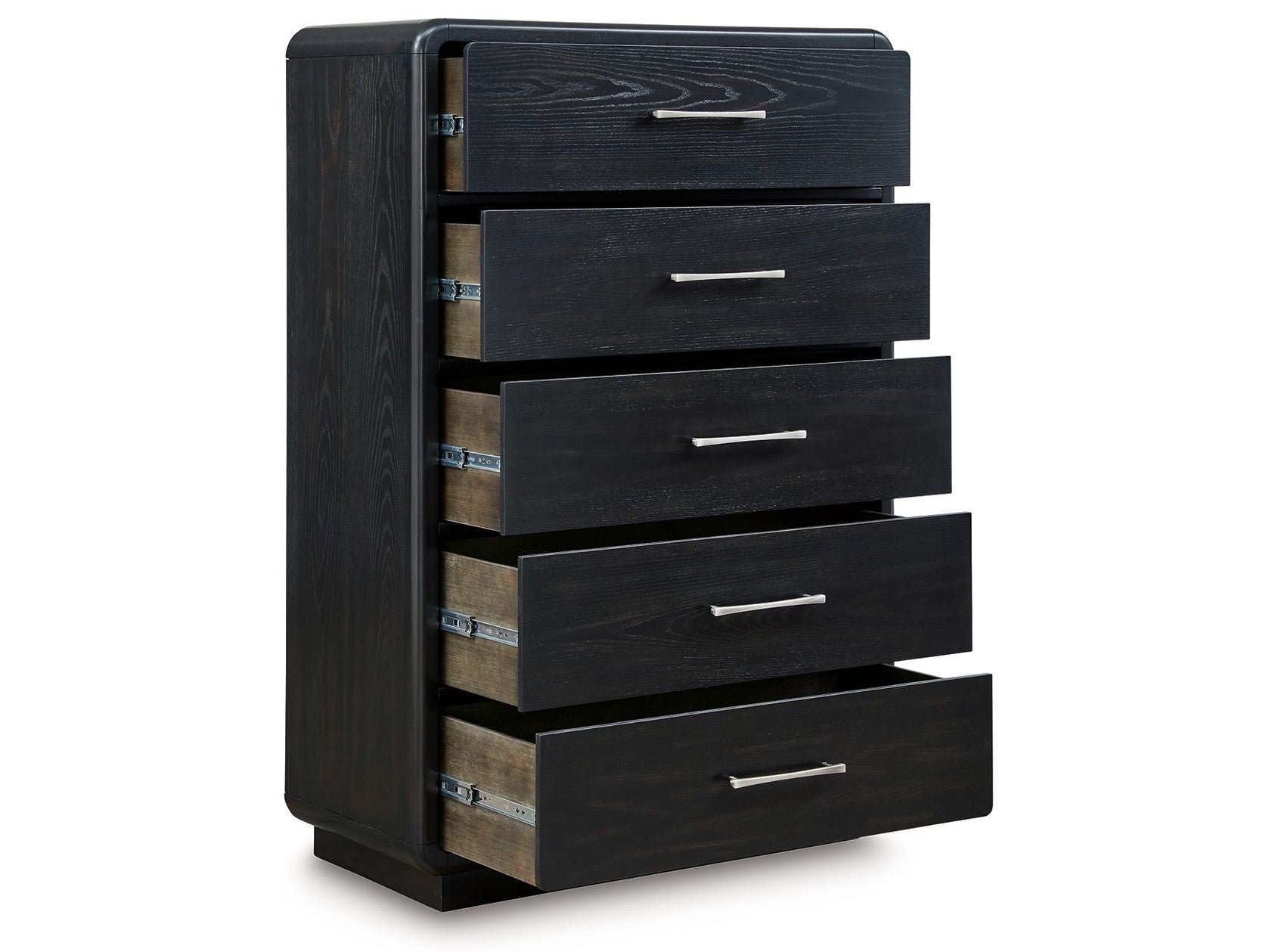 Rowanbeck - Five Drawer Chest - Black