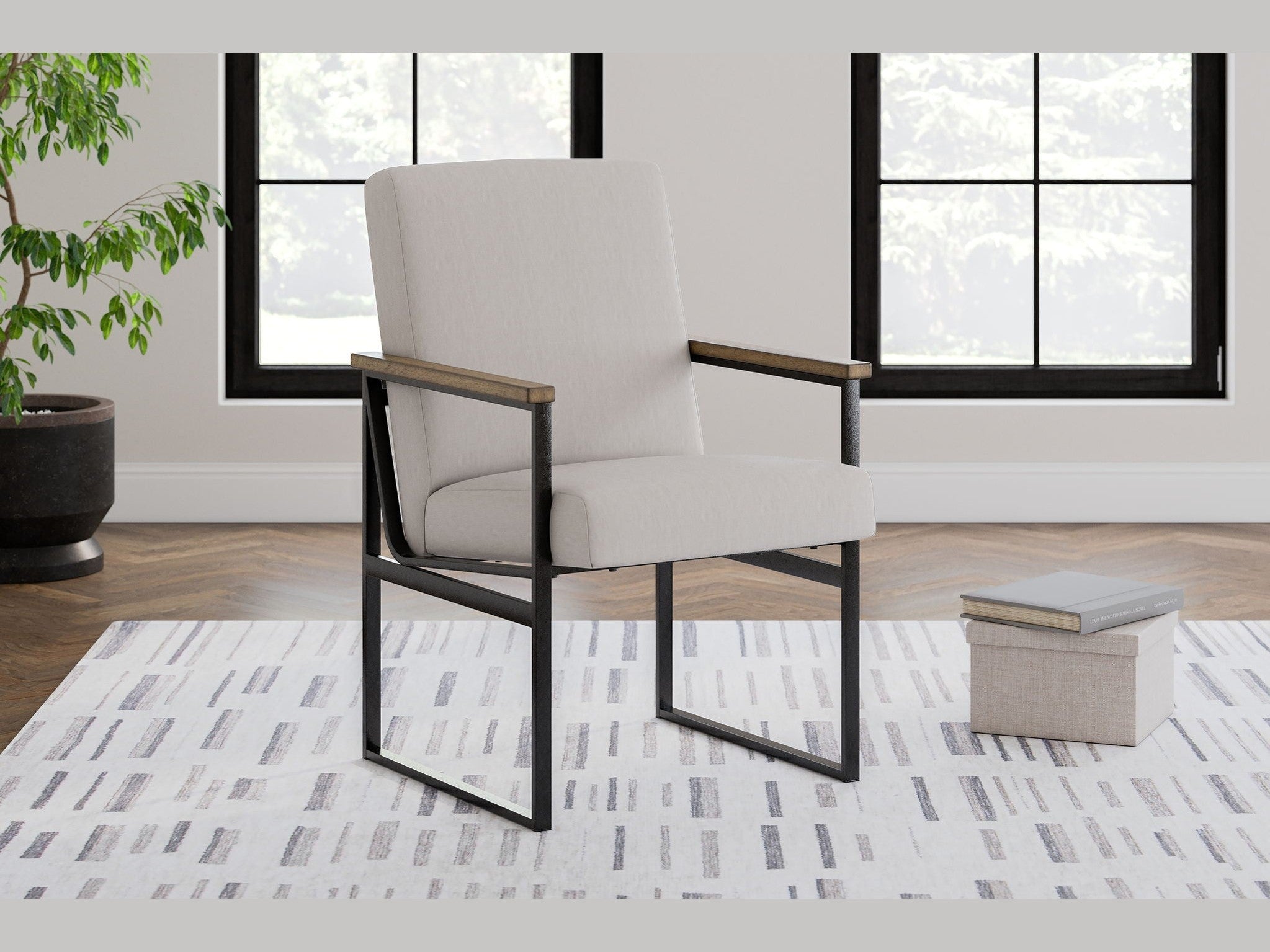 Montia - Home Office Desk Chair - Light Brown