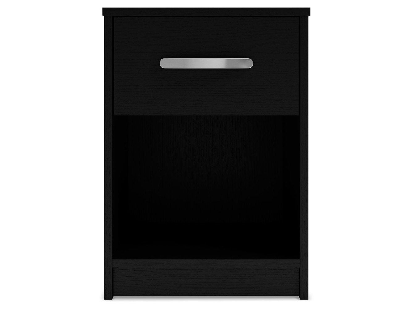Finch - One Drawer Night Stand - Black