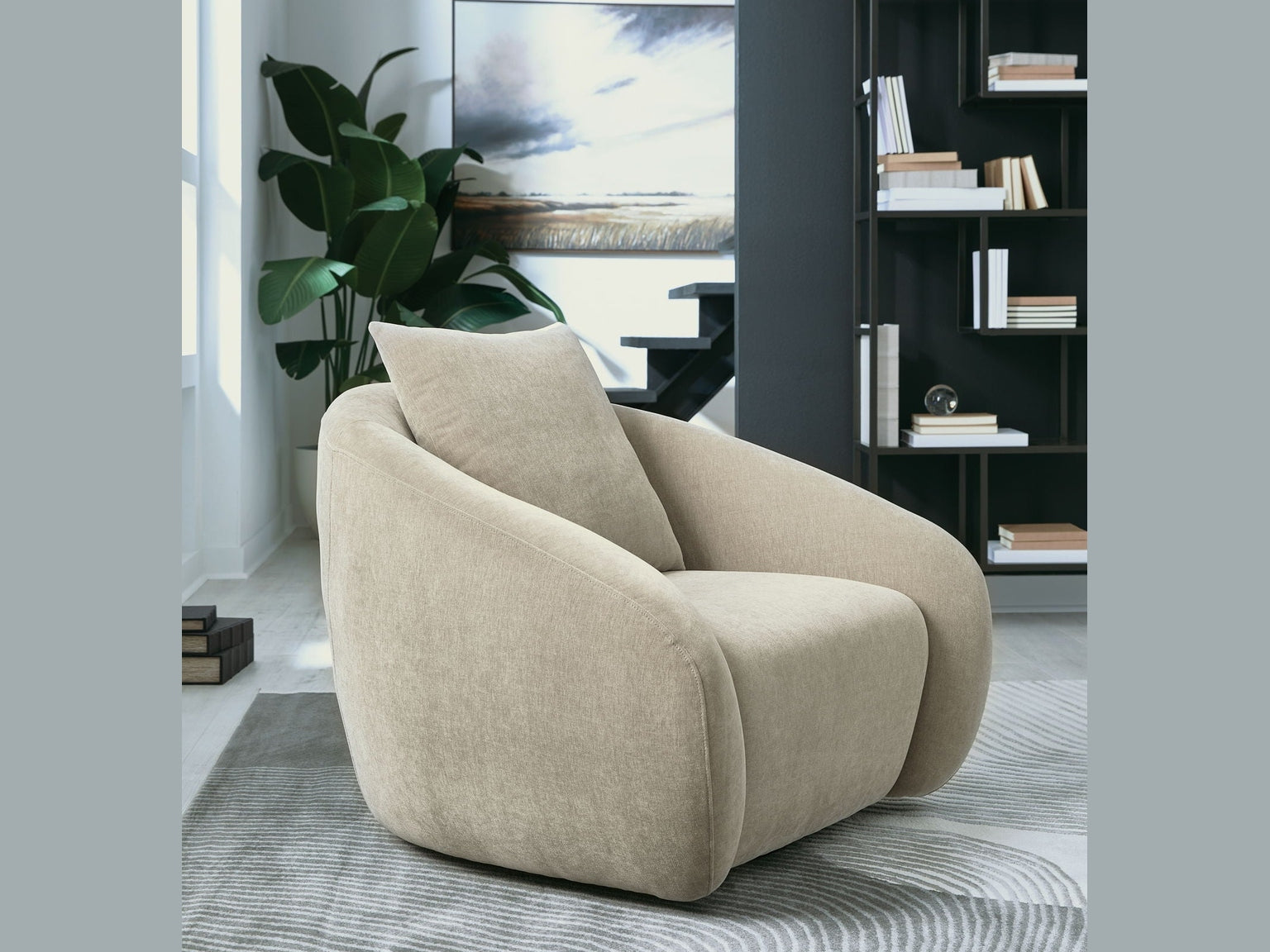 Yahya - Swivel Accent Chair