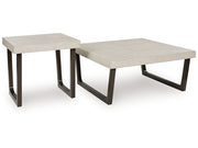 Westenfort - Occasional Table Set (Set of 2) - Espresso / Gray