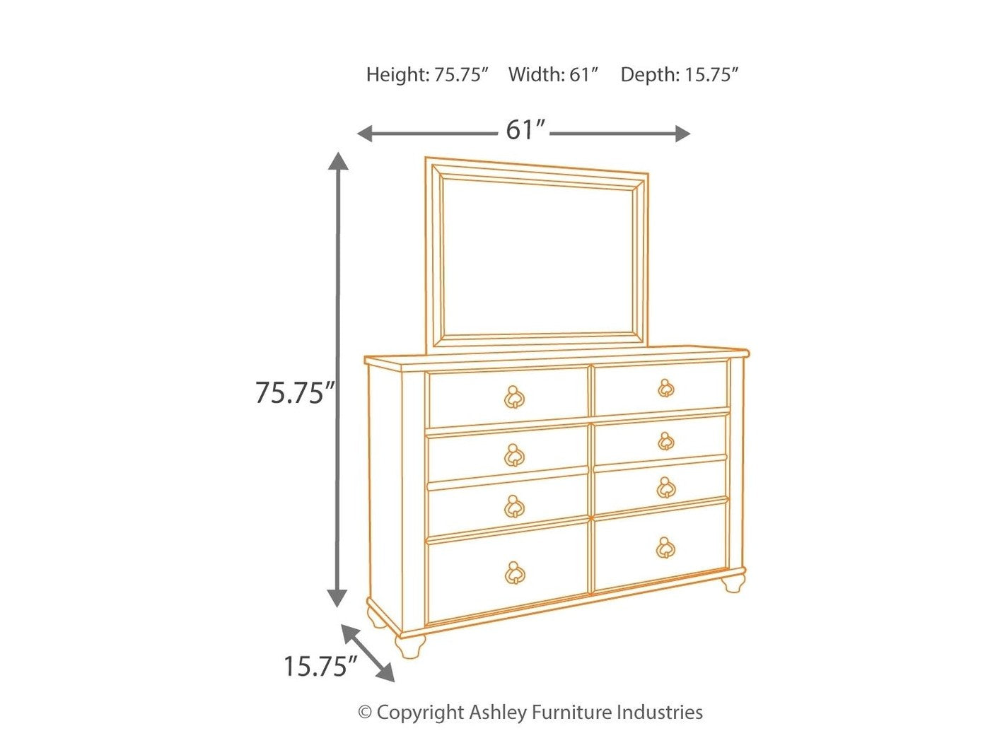 Willowton - Sleigh Bedroom Set