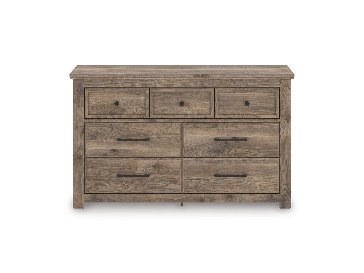 Rusticott - Seven Drawer Dresser