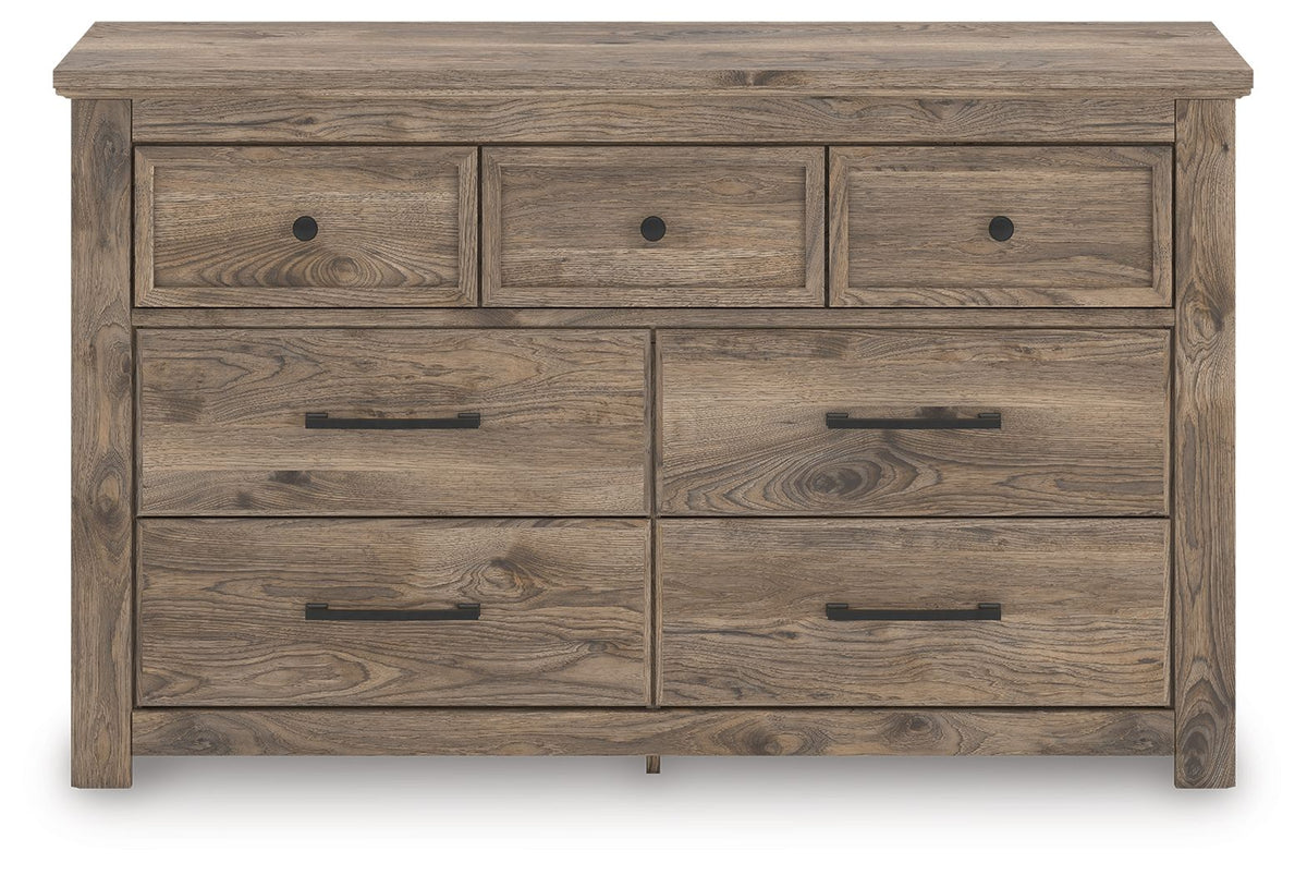 Rusticott - Panel Bedroom Set
