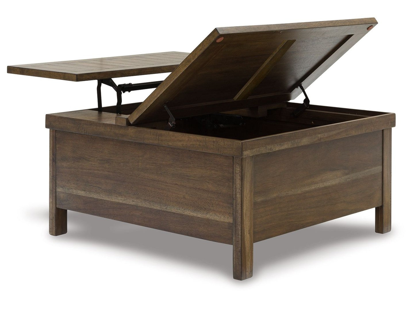 Moriville - Lift Top Cocktail Table - Grayish Brown