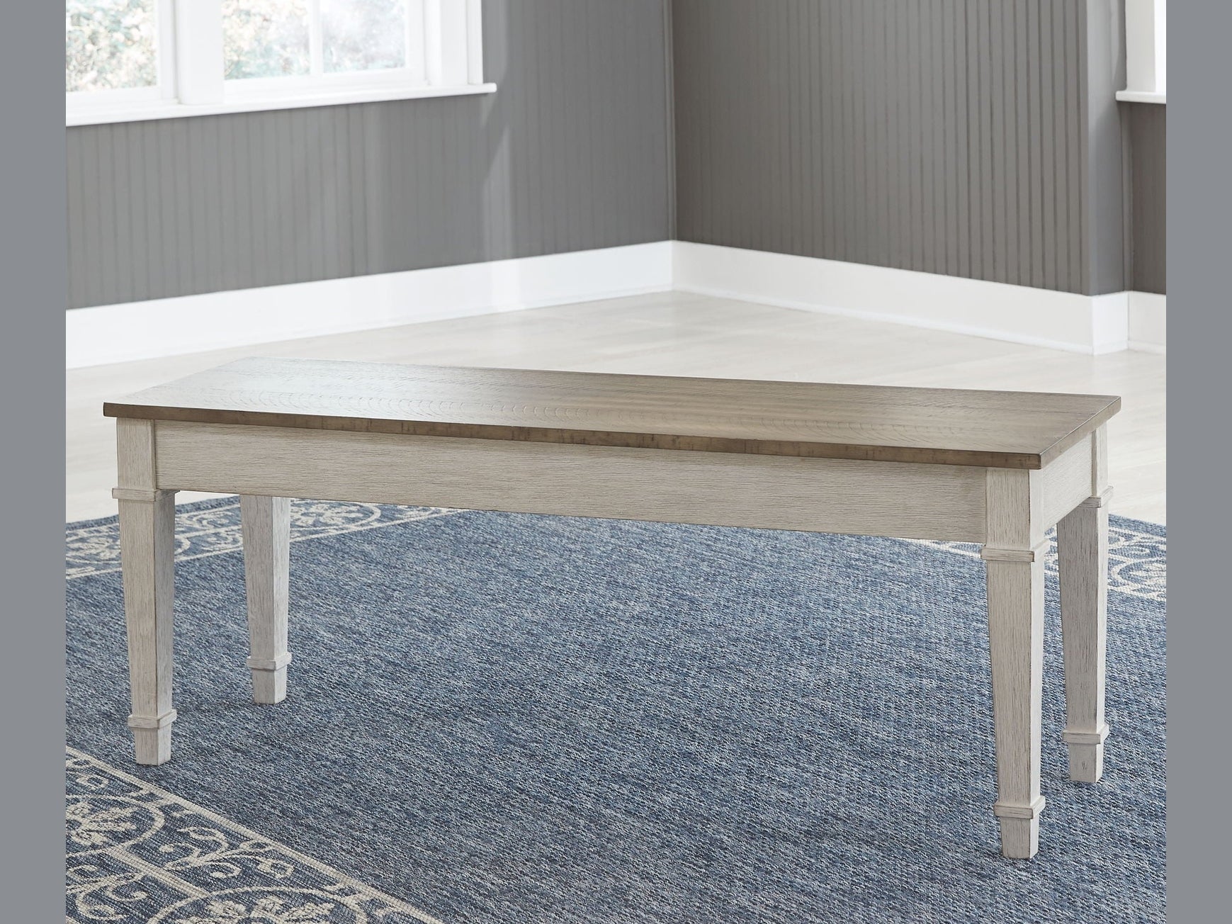 Skempton - Storage Bench - White