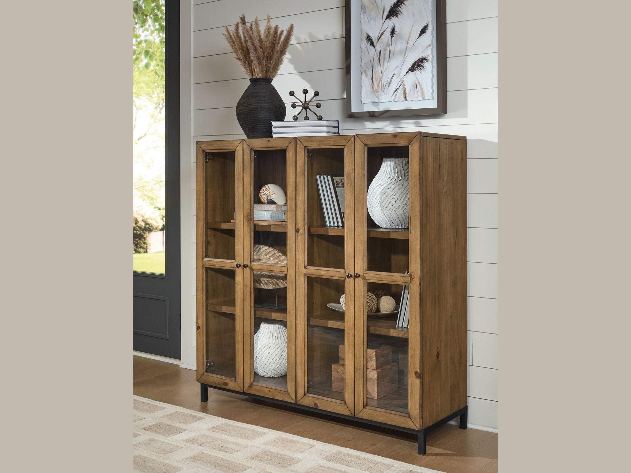 Wrenridge - Accent Cabinet - Gray Brown