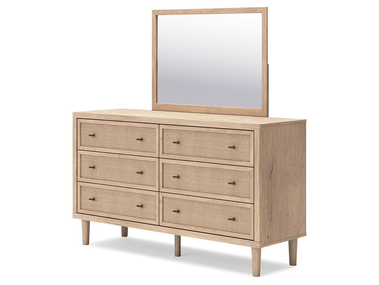 Cielden - Dresser And Mirror - Two-Tone