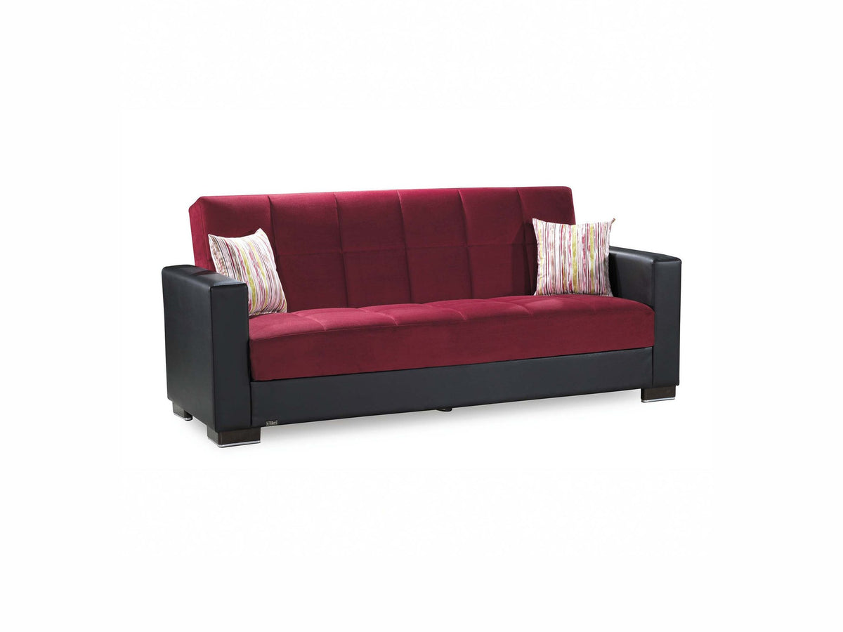 Ottomanson Armada - Upholstered Convertible Sofabed With Storage - Microfiber
