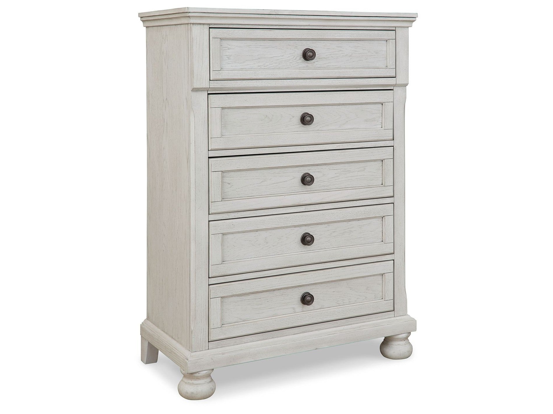 Robbinsdale - Five Drawer Chest - Youth - Antique White