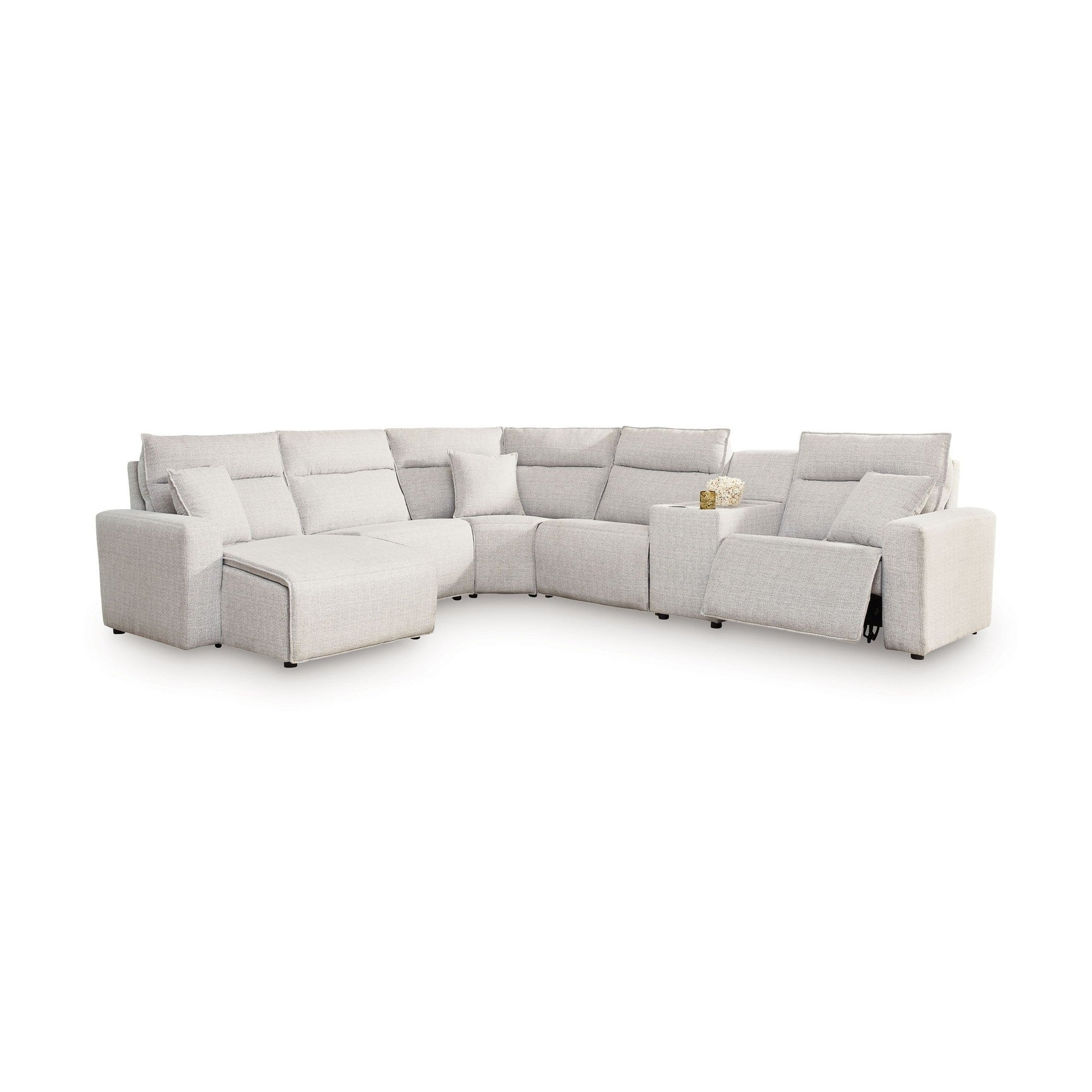 Modmax II - Reclining Sectional - Stone
