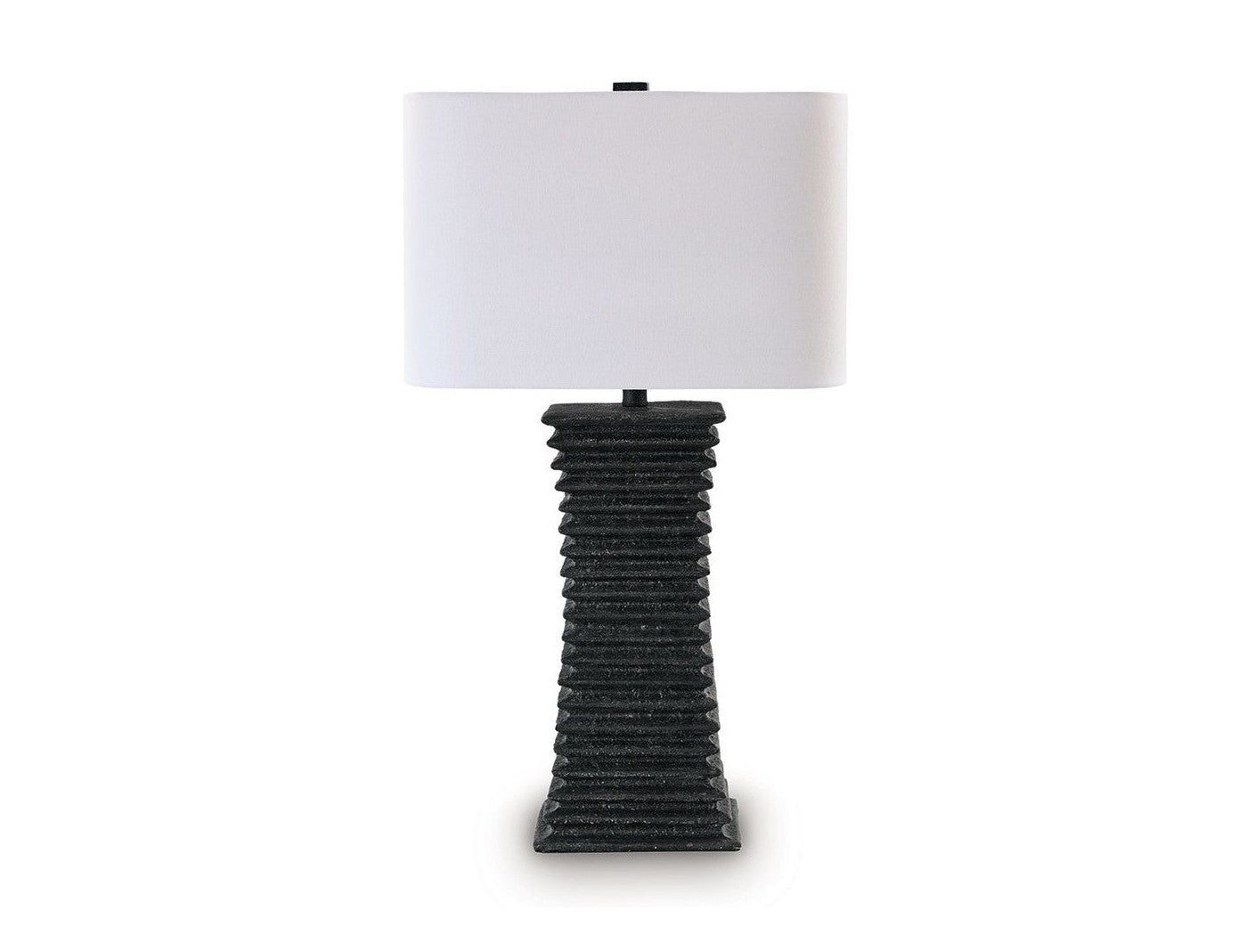 Golzar - Poly Table Lamp - Black