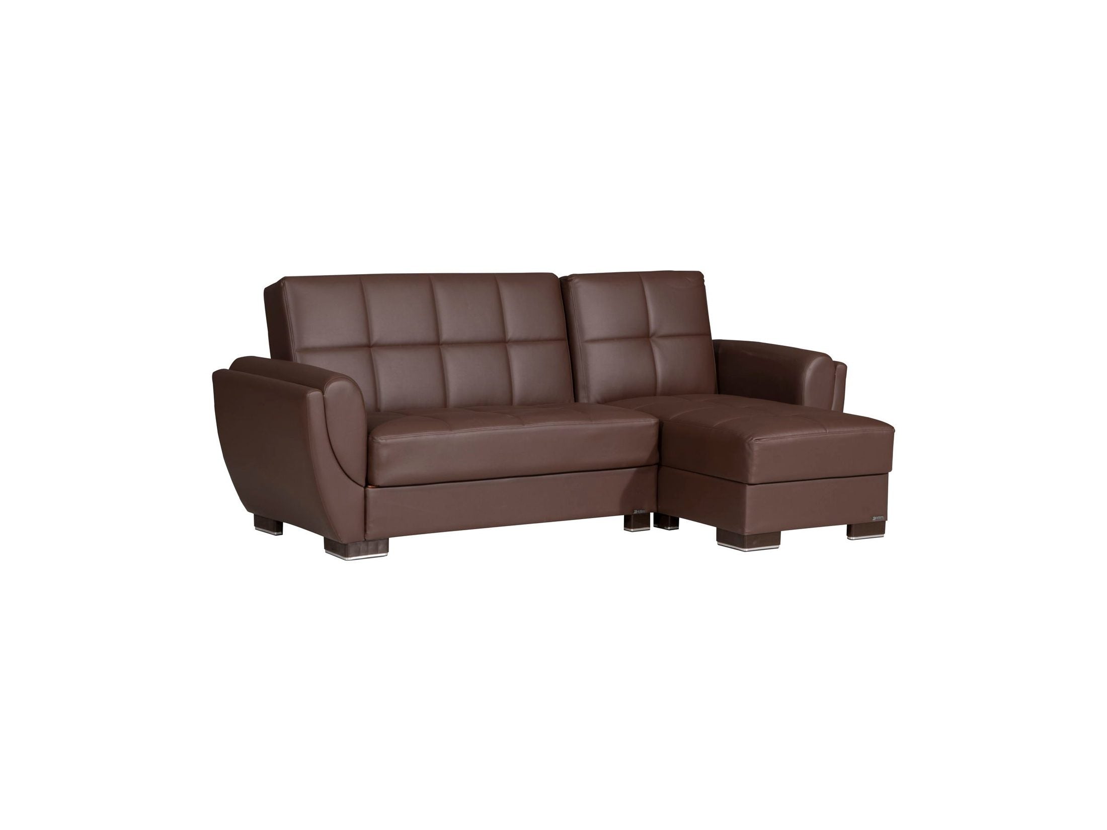 Ottomanson Armada Air - Upholstered Convertible Chaise Lounge With Storage