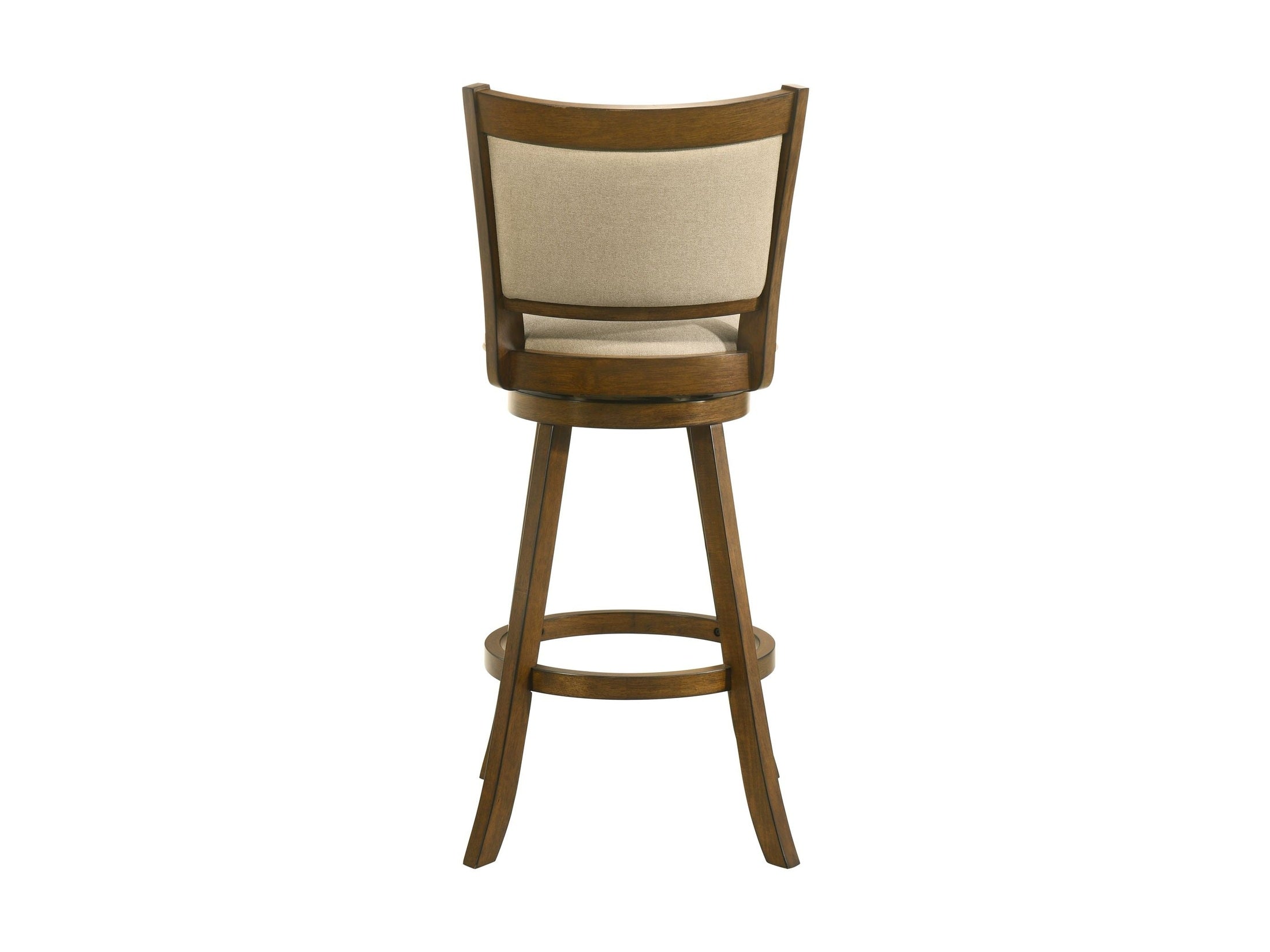 Aiden - Modern Farmhouse Swivel Wood Bar Height Kitchen Bar Stool