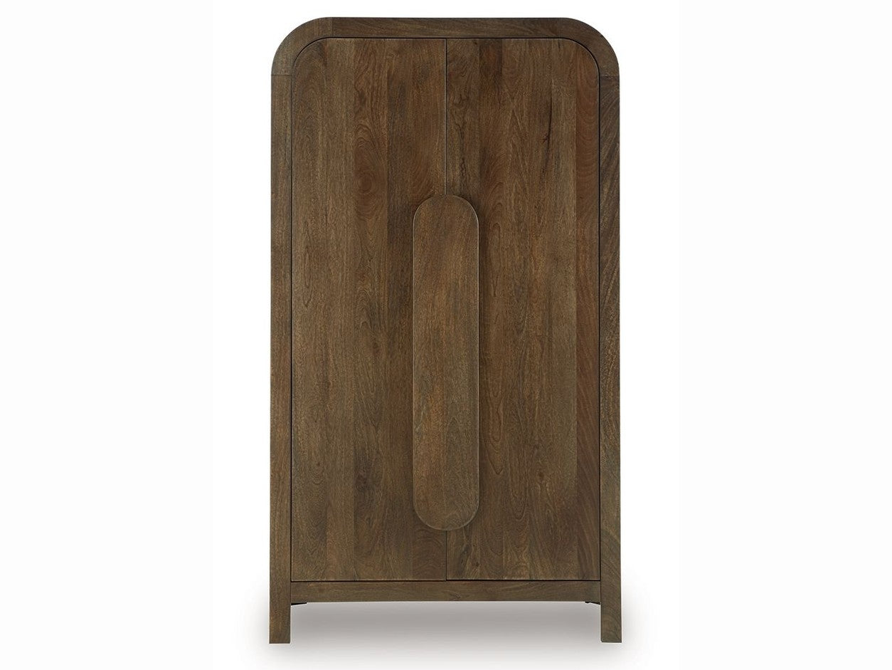 Thoren - Accent Cabinet - Medium Brown
