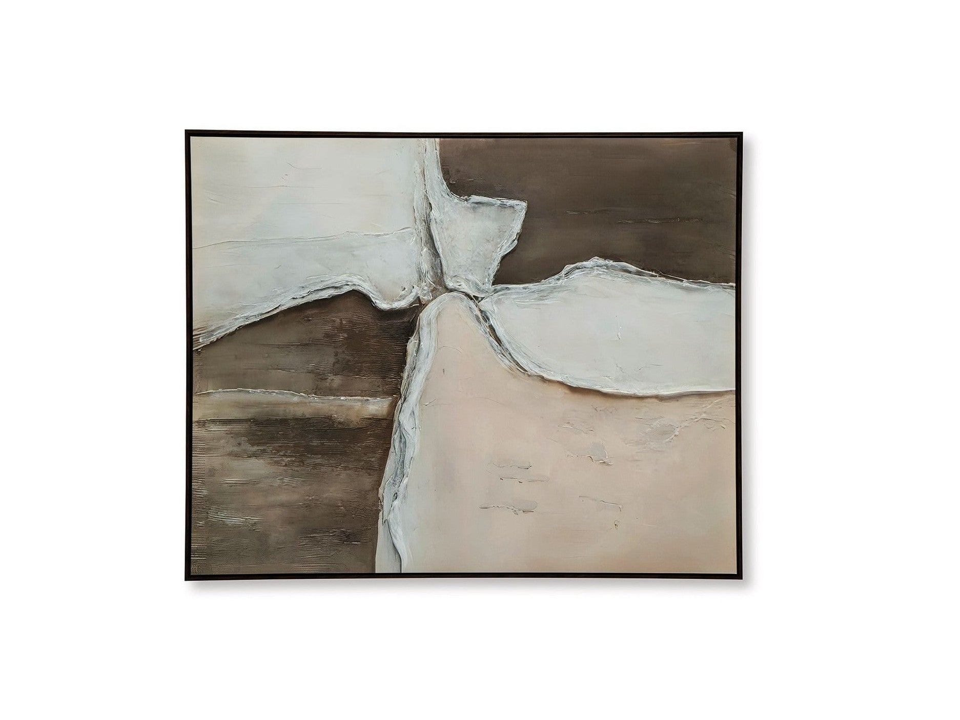 Junward - Wall Art - Brown / Tan / White