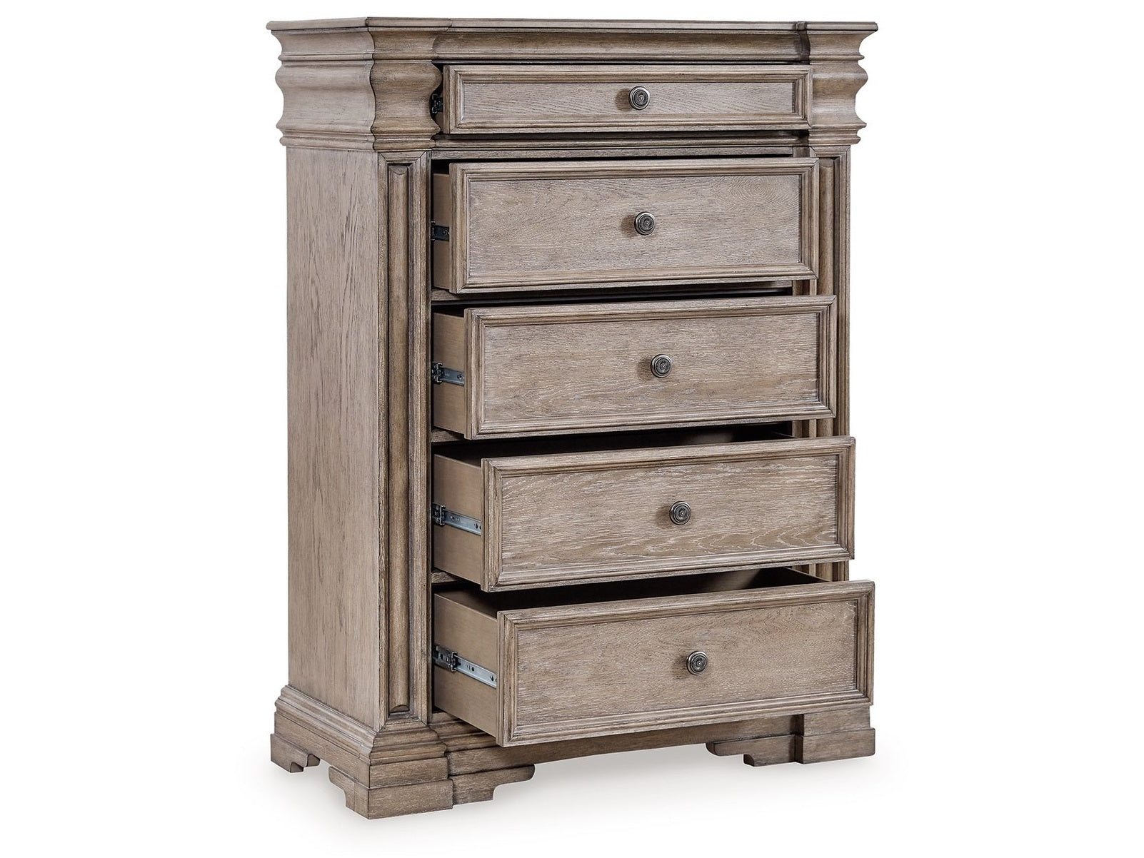Blairhurst - Five Drawer Chest - Light Grayish Brown