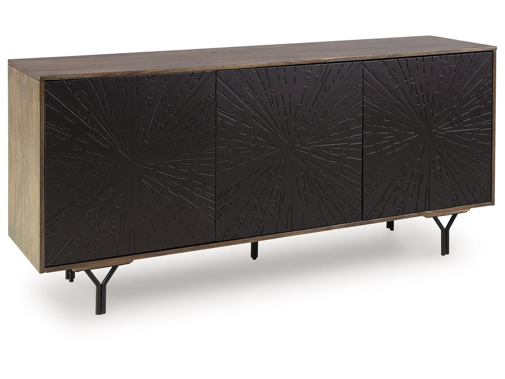 Lavinmont - Accent Cabinet - Multi Brown