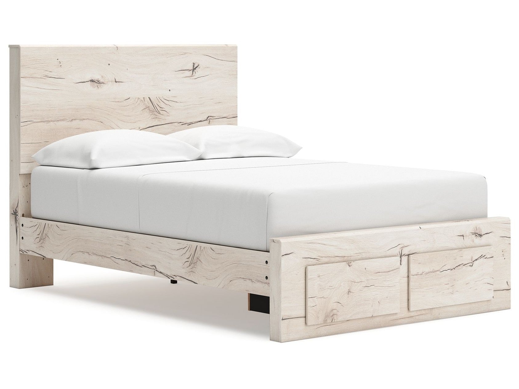 Lawroy - Panel Bed With Storage