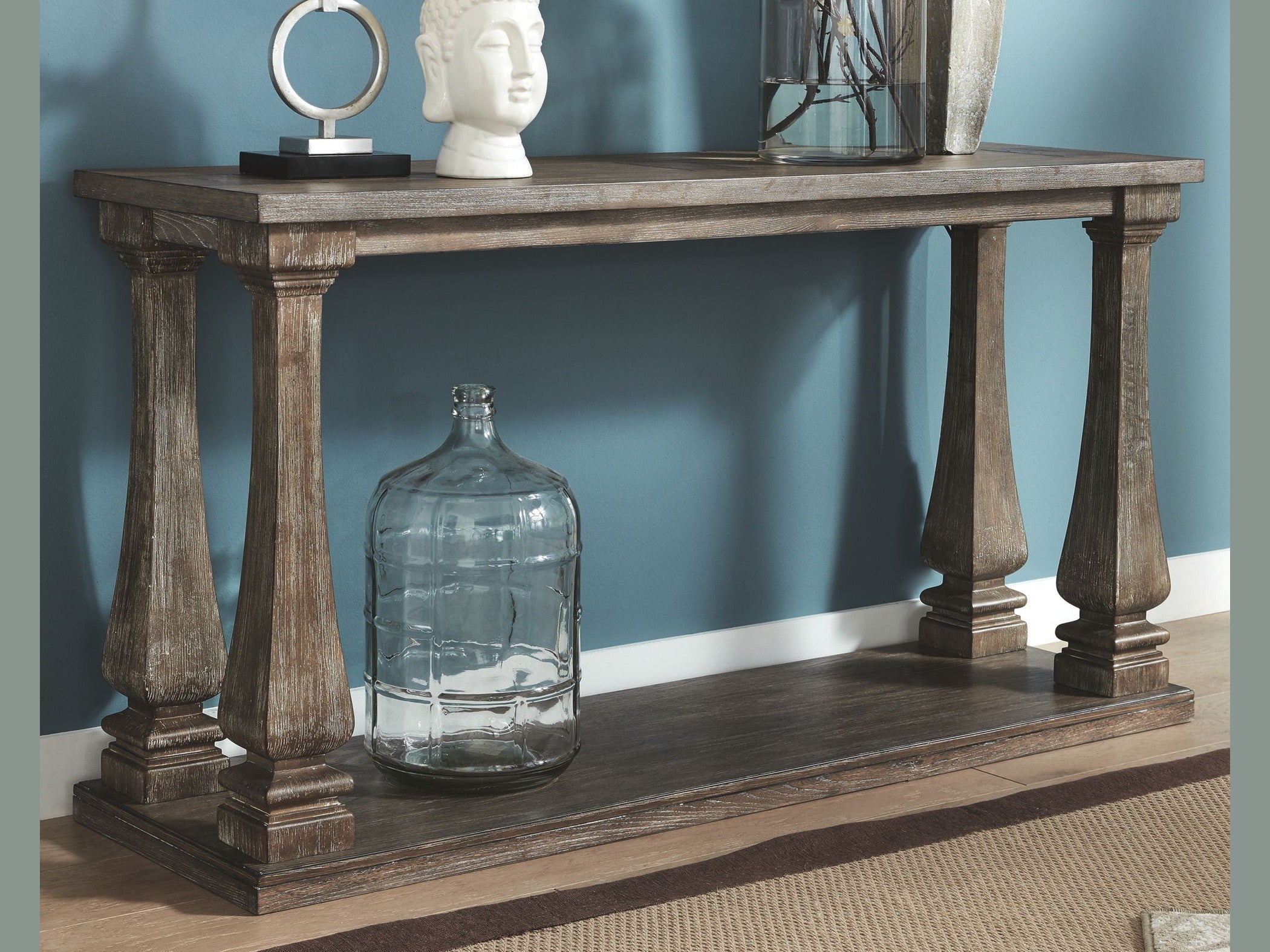 Johnelle - Sofa Table - Gray