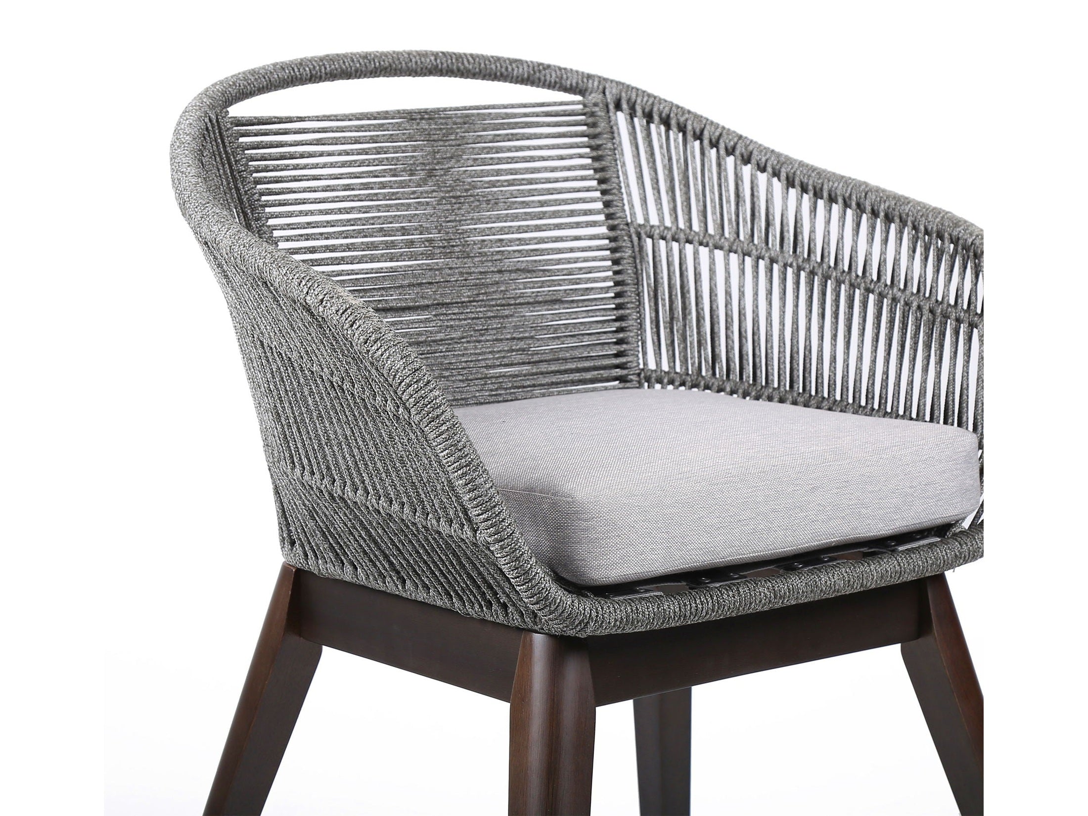 Tutti Frutti - Indoor / Outdoor Dining Chair - Dark Eucalyptus / Latte