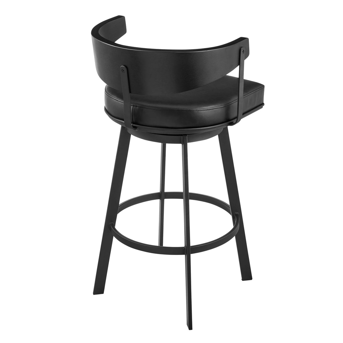 Lacey - Swivel Counter Stool - Black