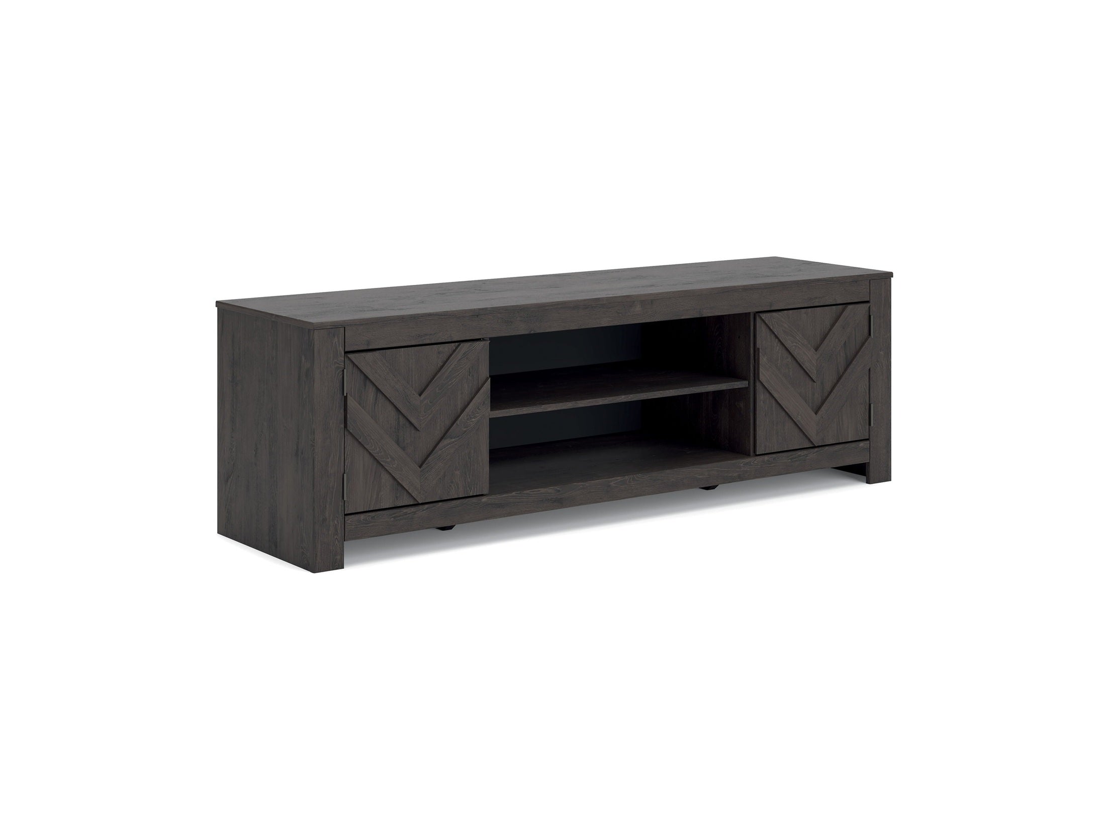 Cayboni - LG TV Stand With Fireplace Option