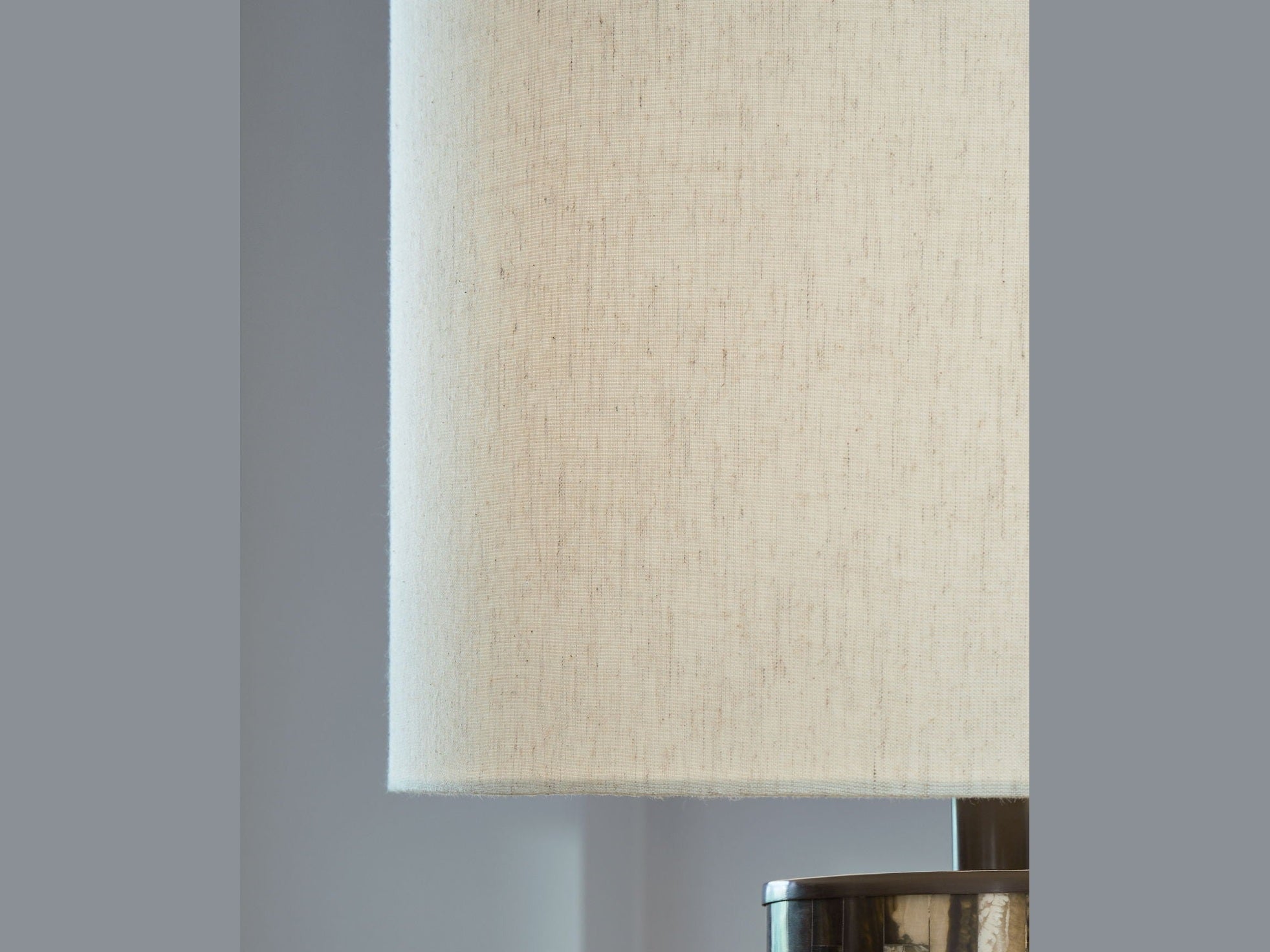 Ellford - Poly Table Lamp - Black / Brown / Cream