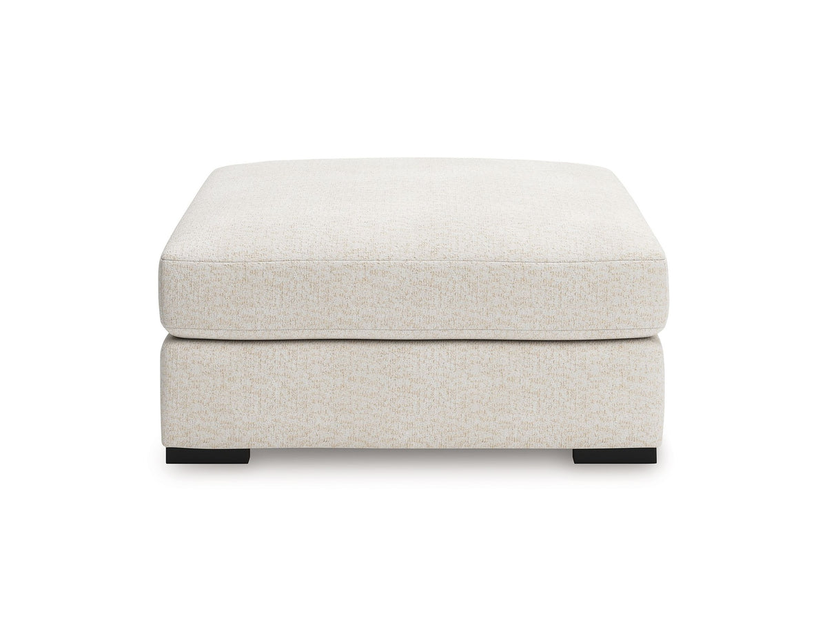 Donelson Creek - Oversized Accent Ottoman - Vanilla