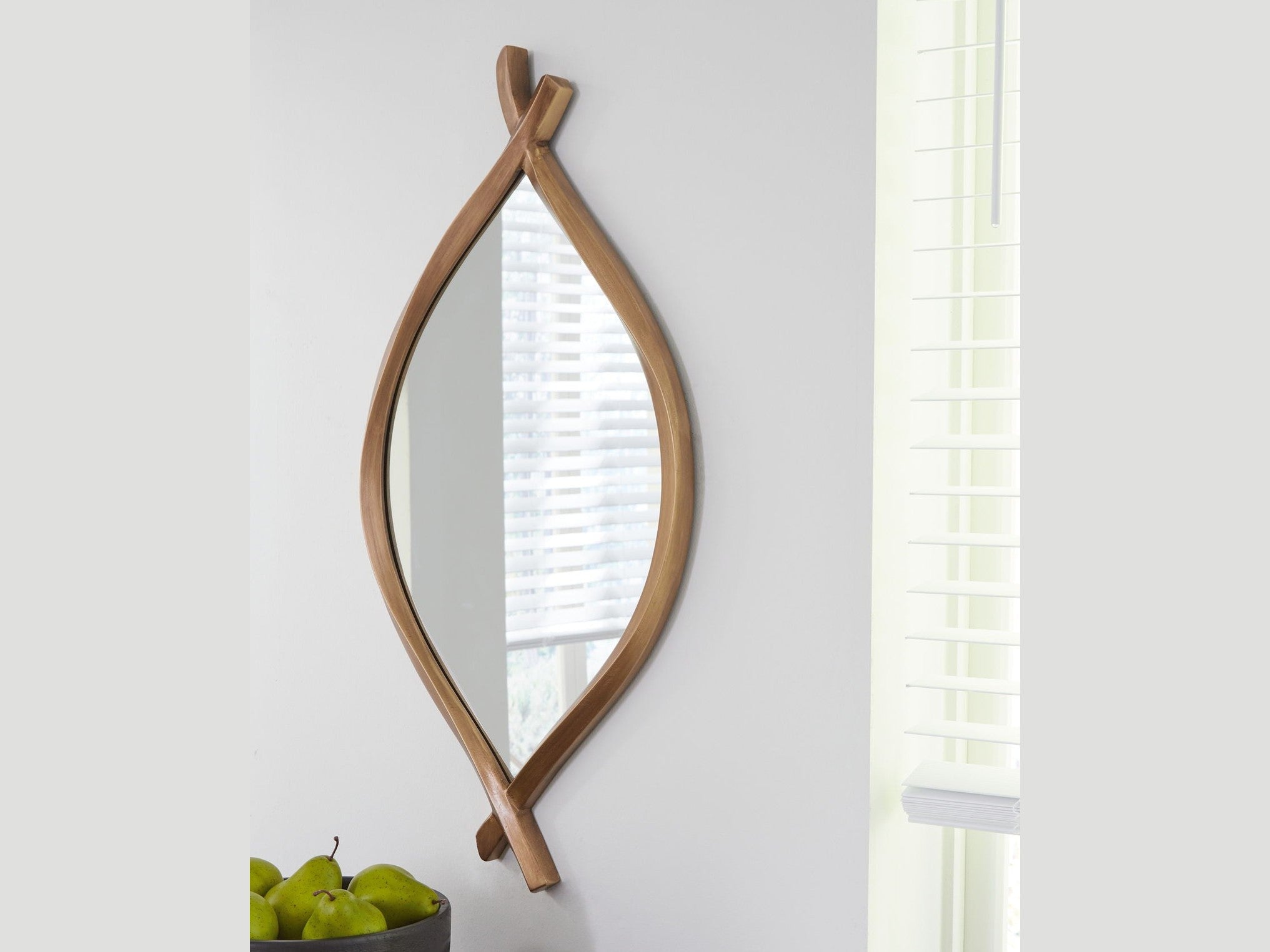 Bartner - Accent Mirror - Antique Gold Finish