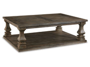 Johnelle - Rectangular Cocktail Table - Gray