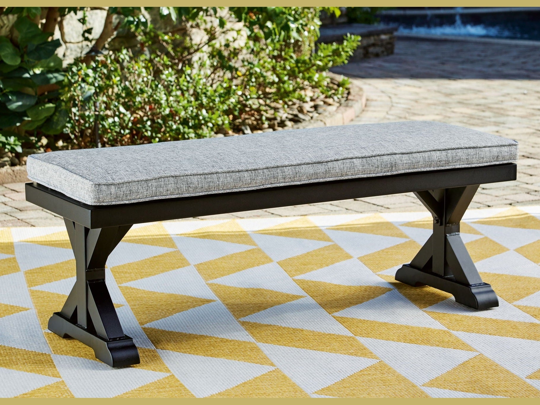 Beachcroft - Bench With Cushion