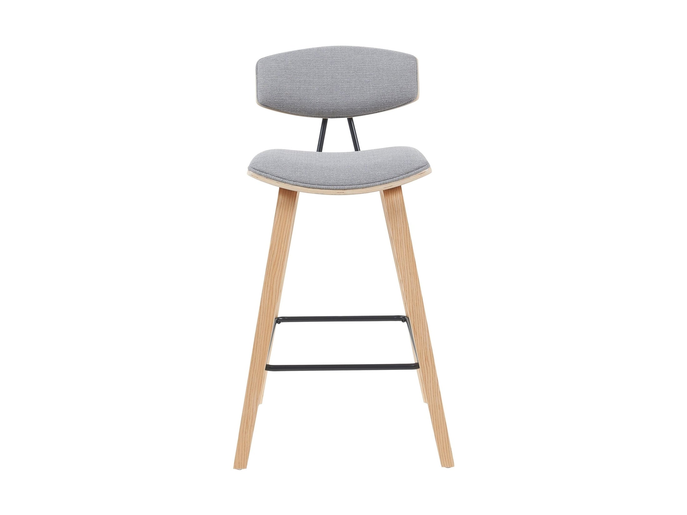 Fox - Swivel Bar Height Stool - Light Brown