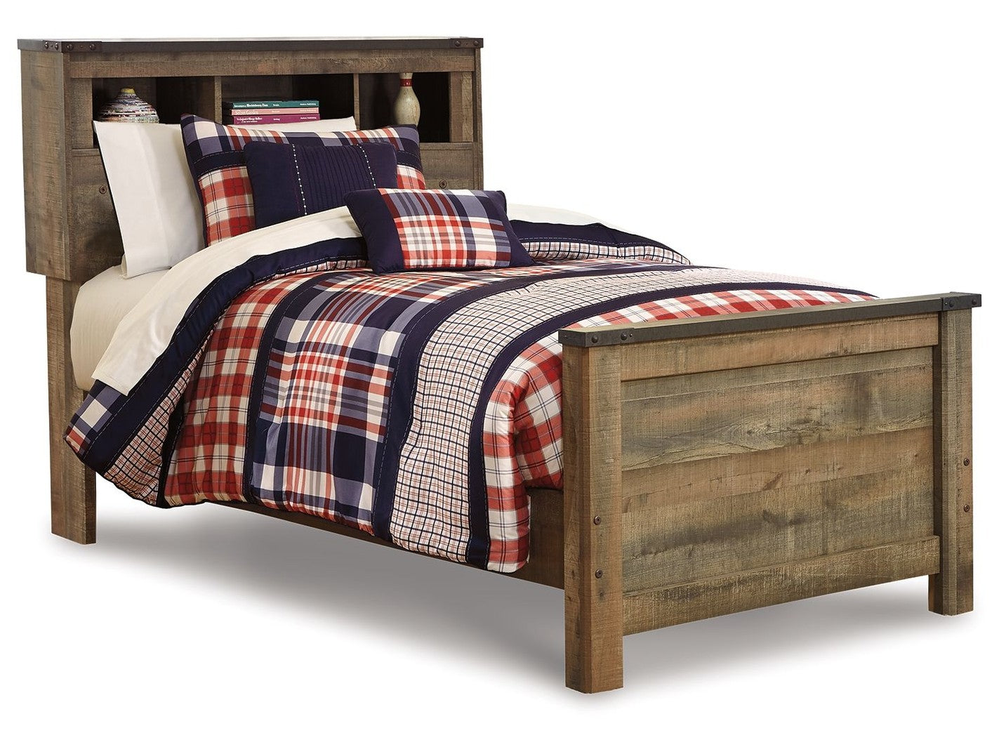 Trinell - Bookcase Bed