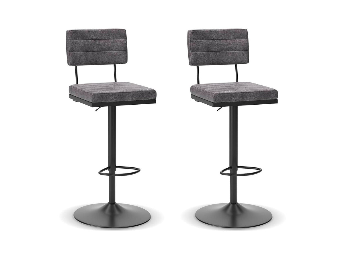 Strumford - Tall Swivel Barstool (Set of 2)