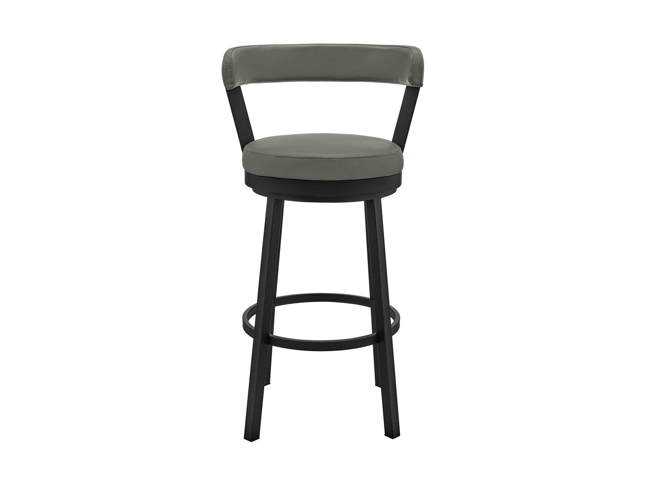 Kobe - Swivel Bar Stool - Black Finish