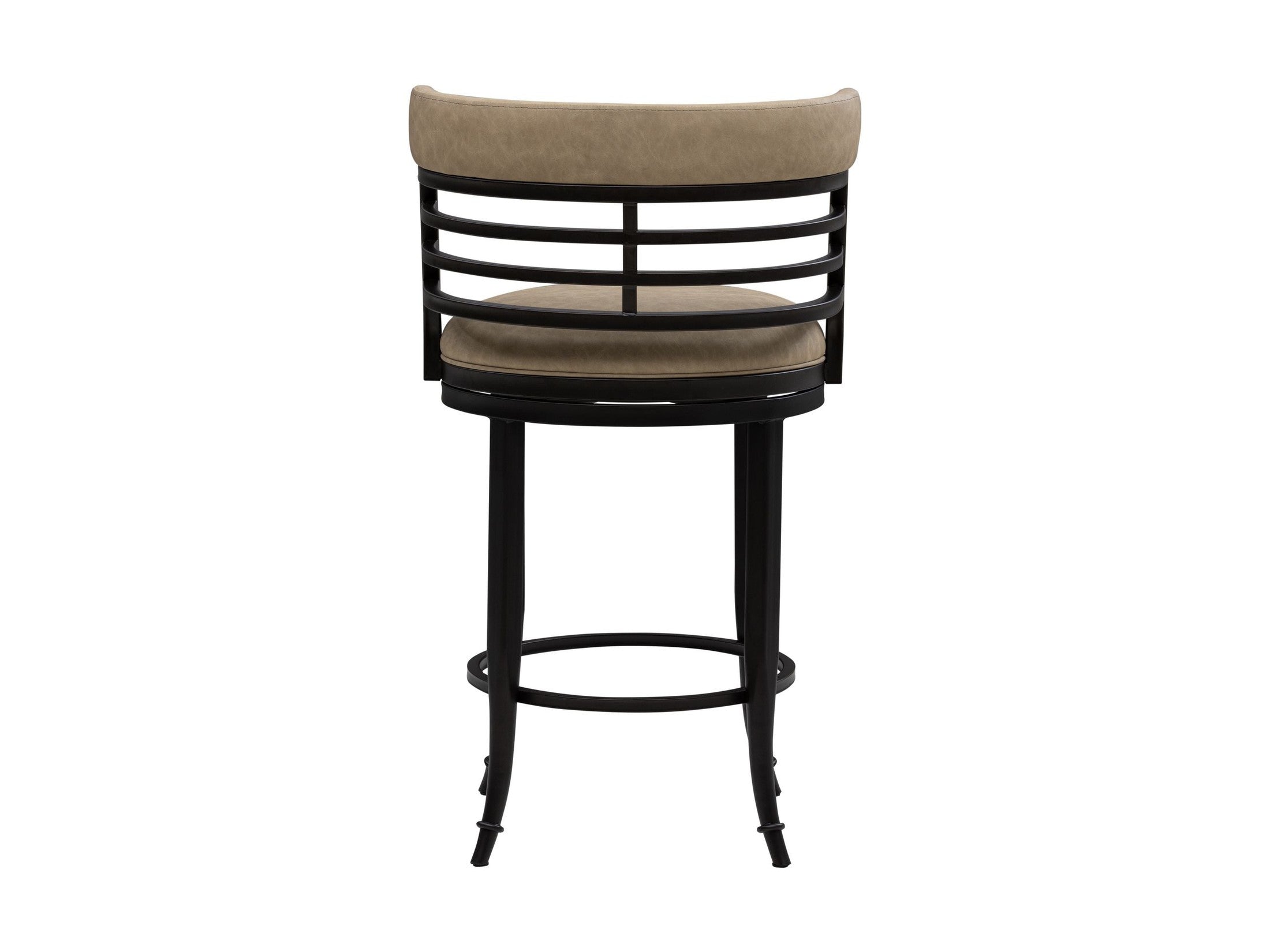 Telia - Upholstered Swivel Counter Height Barstool