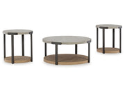 Darthurst - Occasional Table Set (Set of 3) - Light Brown